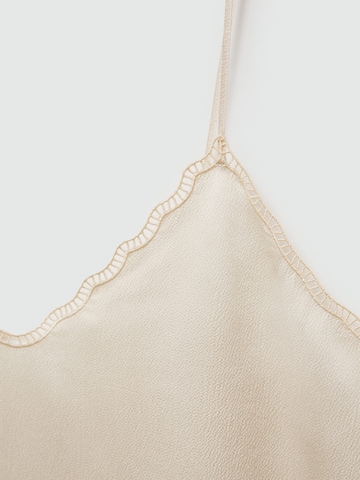 MANGO Top 'RACHY' in Beige