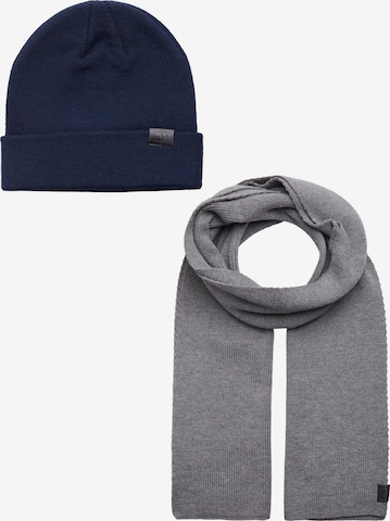 JACK & JONES Muts 'Jolly' in Blauw: voorkant