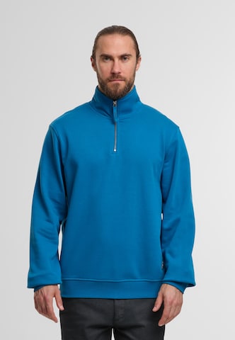 Sweat-shirt 'Portal' INDICODE JEANS en bleu : devant