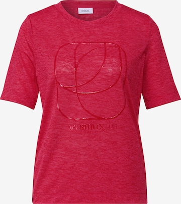 Street One Studio Shirt in Red: front
