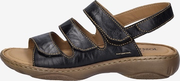 JOSEF SEIBEL Sandaal 'Debra 57' in Zwart: voorkant