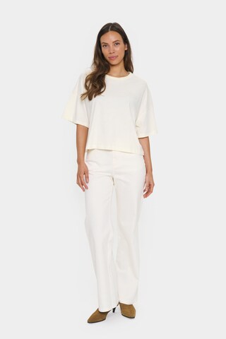 SAINT TROPEZ - Camiseta 'Jalinu' en blanco