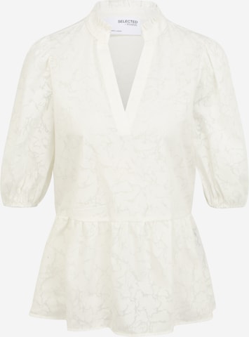 Selected Femme Tall Bluzka 'Pernilla' w kolorze biały: przód