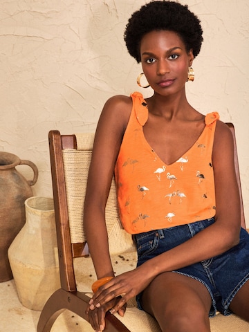 love & roses Top | oranžna barva