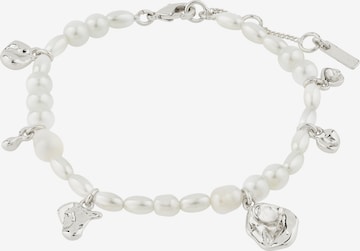 Pilgrim Náramek 'Intent' – stříbrná: přední strana