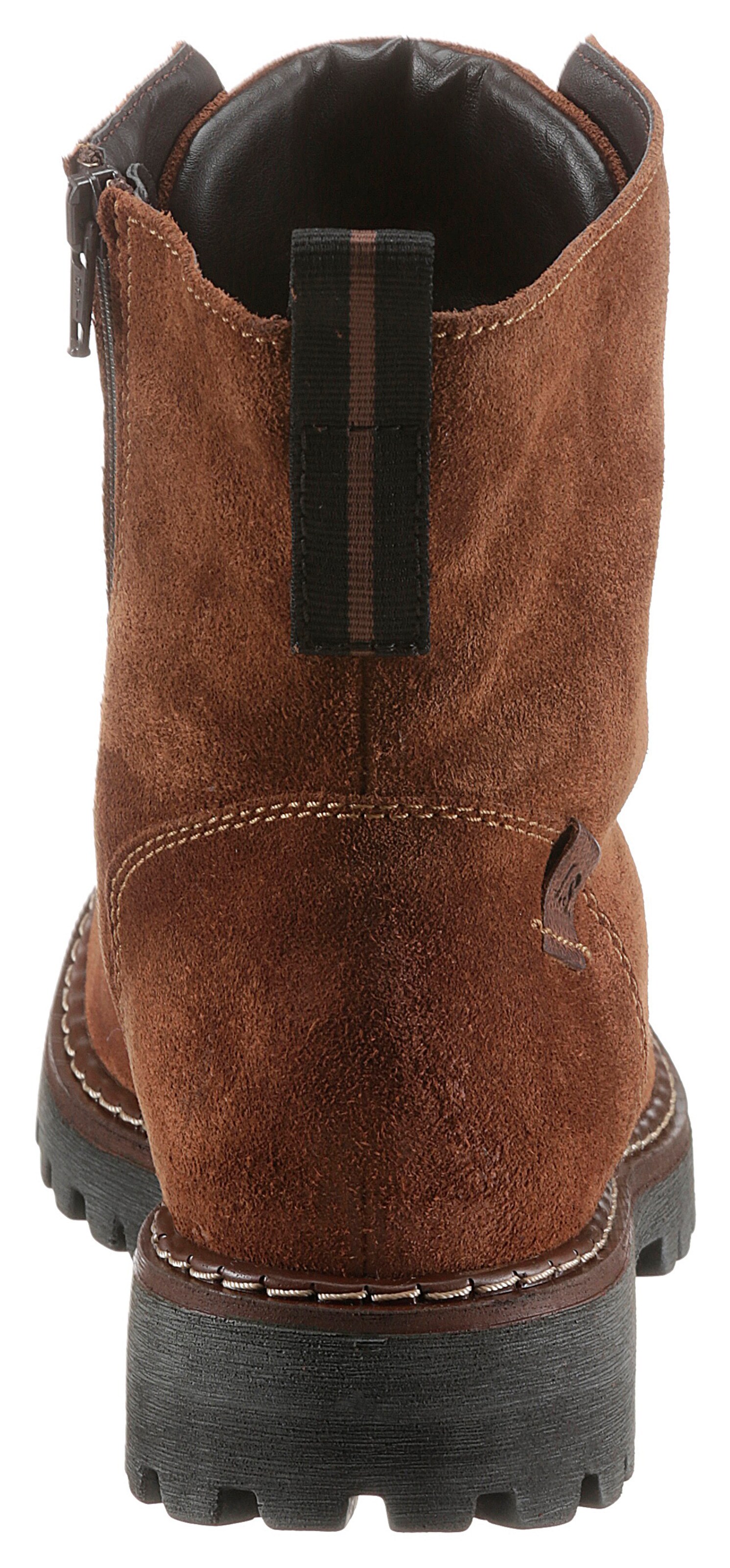 JOSEF SEIBEL Lace-up bootie 'Marta' in Brown