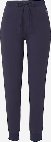 Effilé Pantalon Champion Authentic Athletic Apparel en bleu : devant