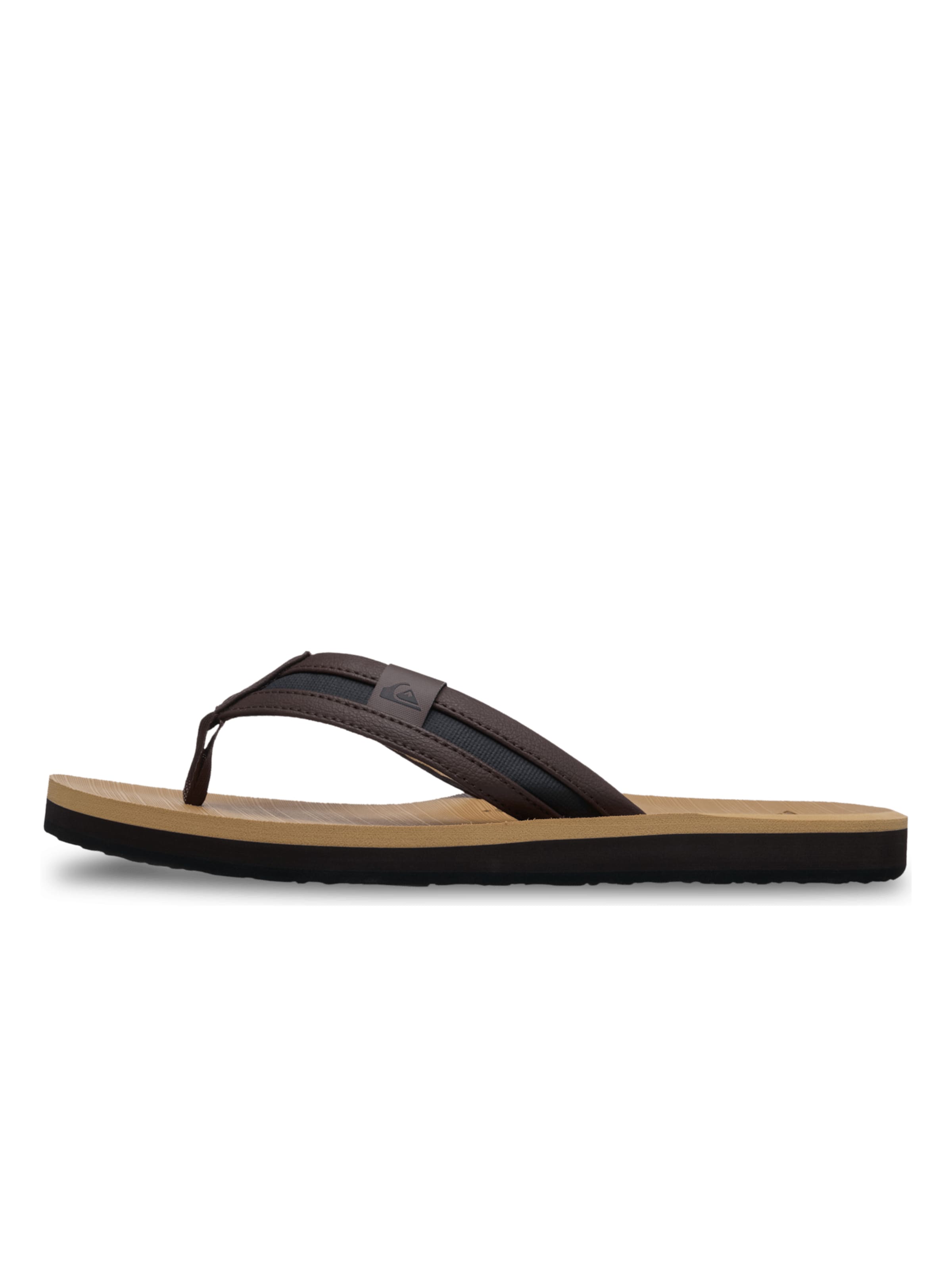 QUIKSILVER Zehentrenner 'Carver Squish' in Braun: Vorderseite
