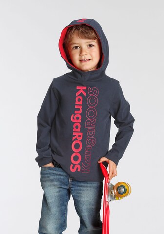 KangaROOS Sweatshirt in Blue: front