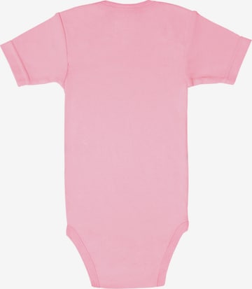LOGOSHIRT Baby-Body 'Smiley Face' in Pink