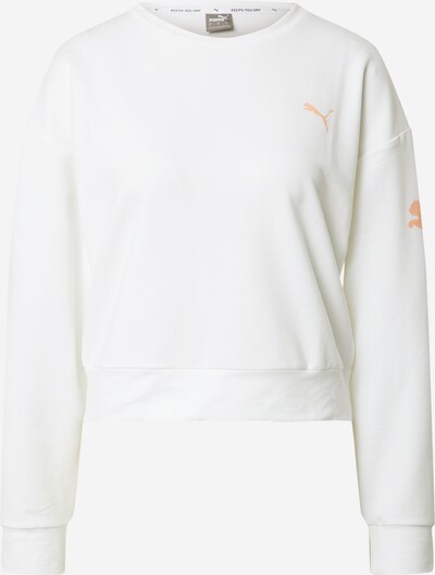 PUMA Sportsweatshirt 'Modern Sports' in koralle / weiß, Produktansicht