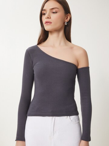 T-shirt Happiness İstanbul en gris