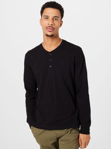 American Eagle Shirt in Black: front