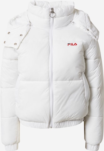 Veste mi-saison 'BENDER' FILA en blanc : devant