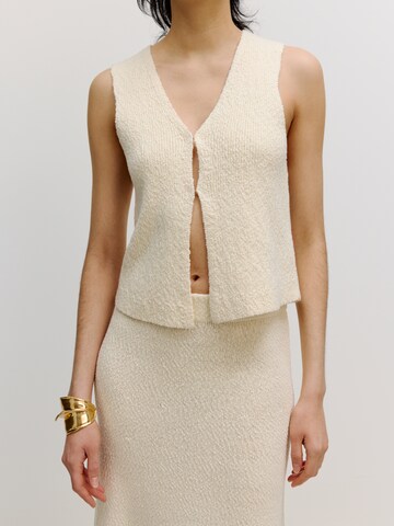 EDITED Vest 'Rike' in White: front