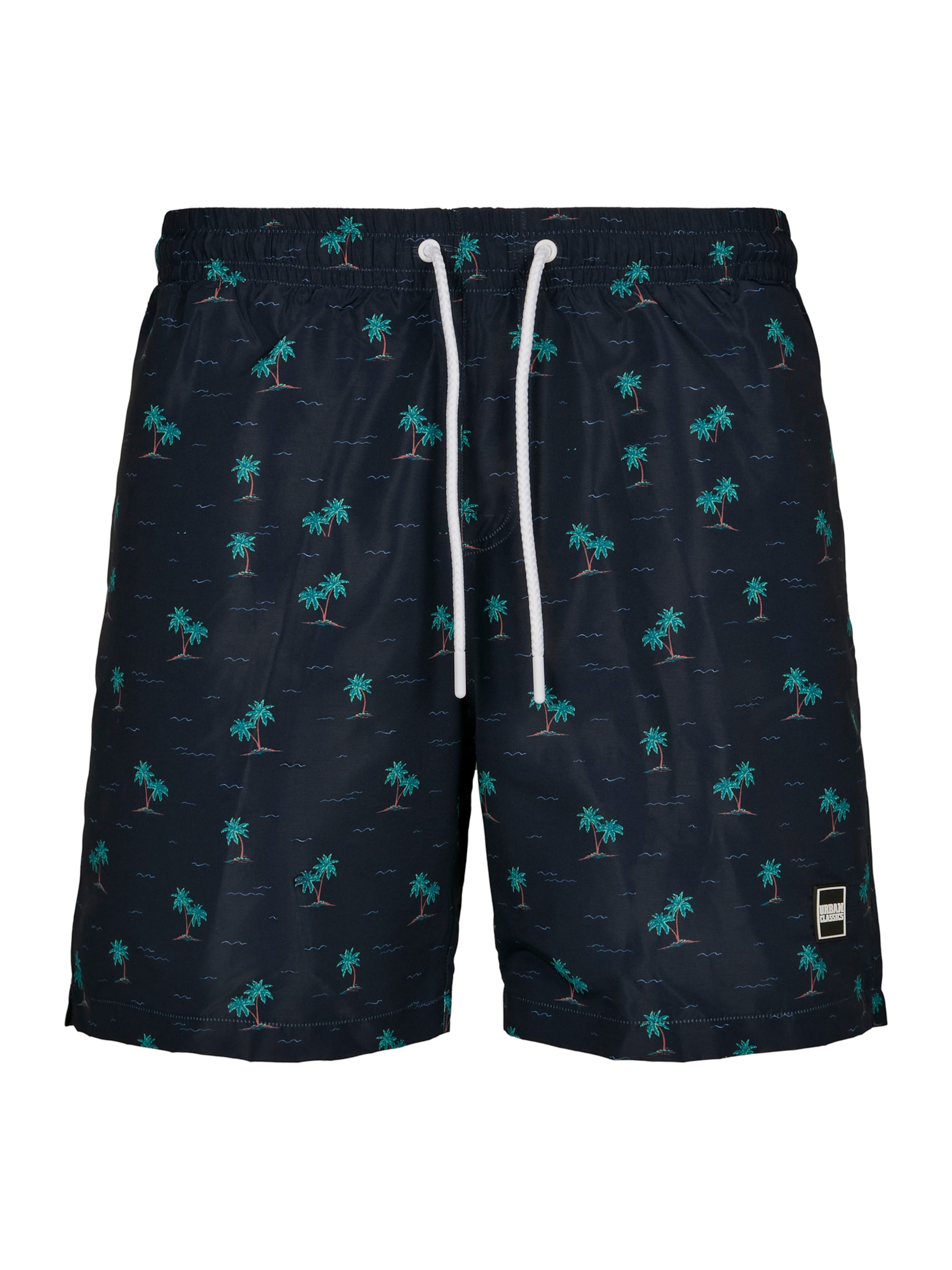 Urban Classics - Bermudas en azul: frente