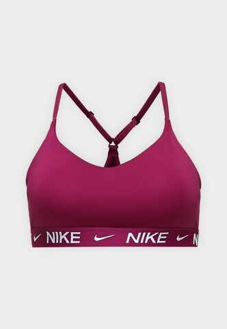 NIKE Bustier Sportmelltartók 'INDY' - lila: elől