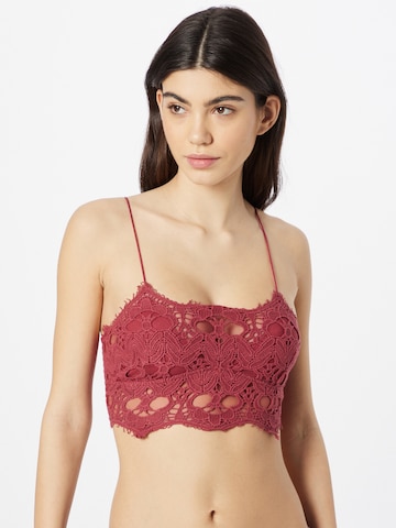 Top 'ATHENA' di Free People in rosso: frontale