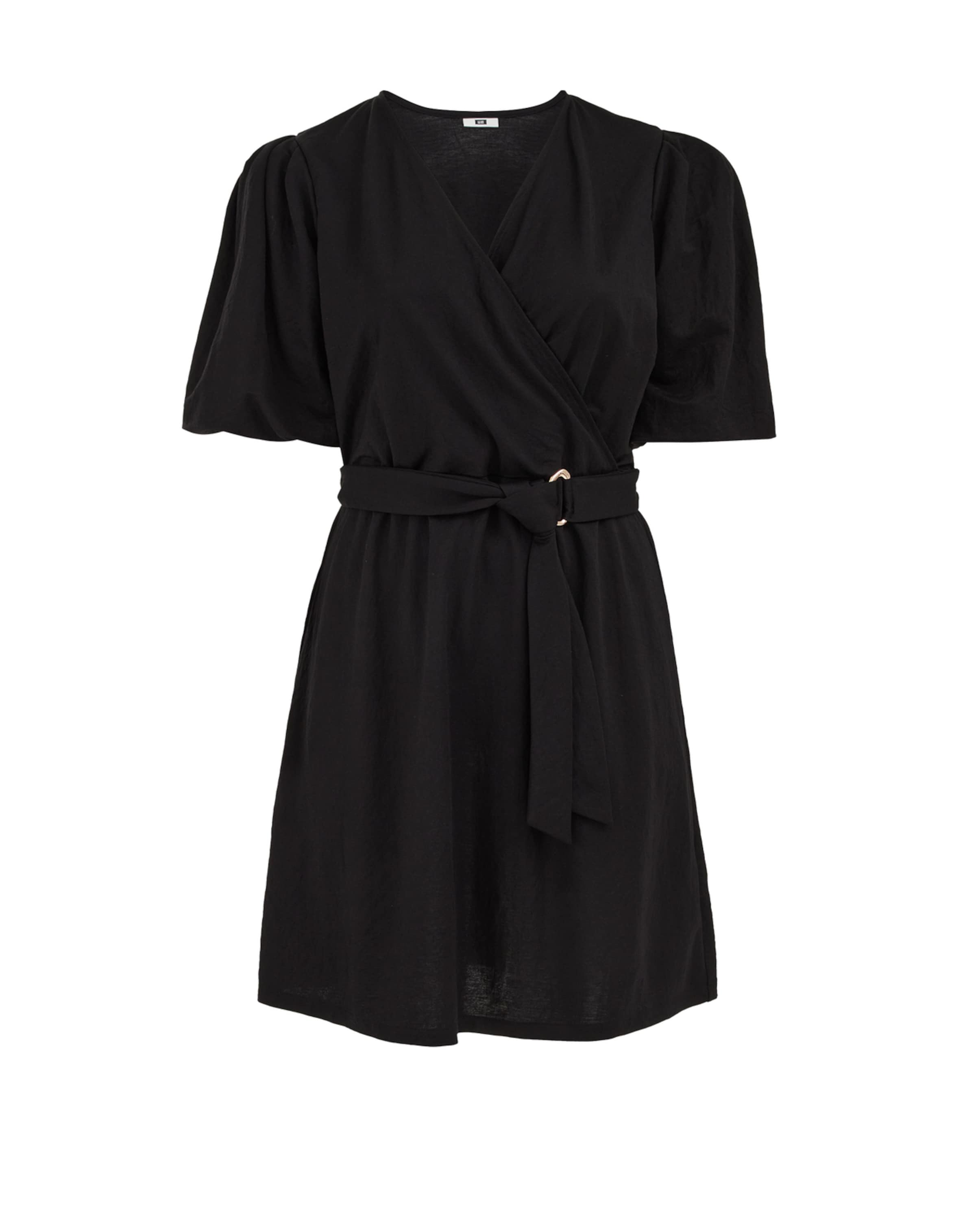 Rochie de la WE Fashion pe negru: față