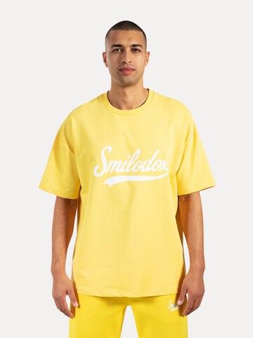 Smilodox Shirt 'Lorik' in Yellow: front