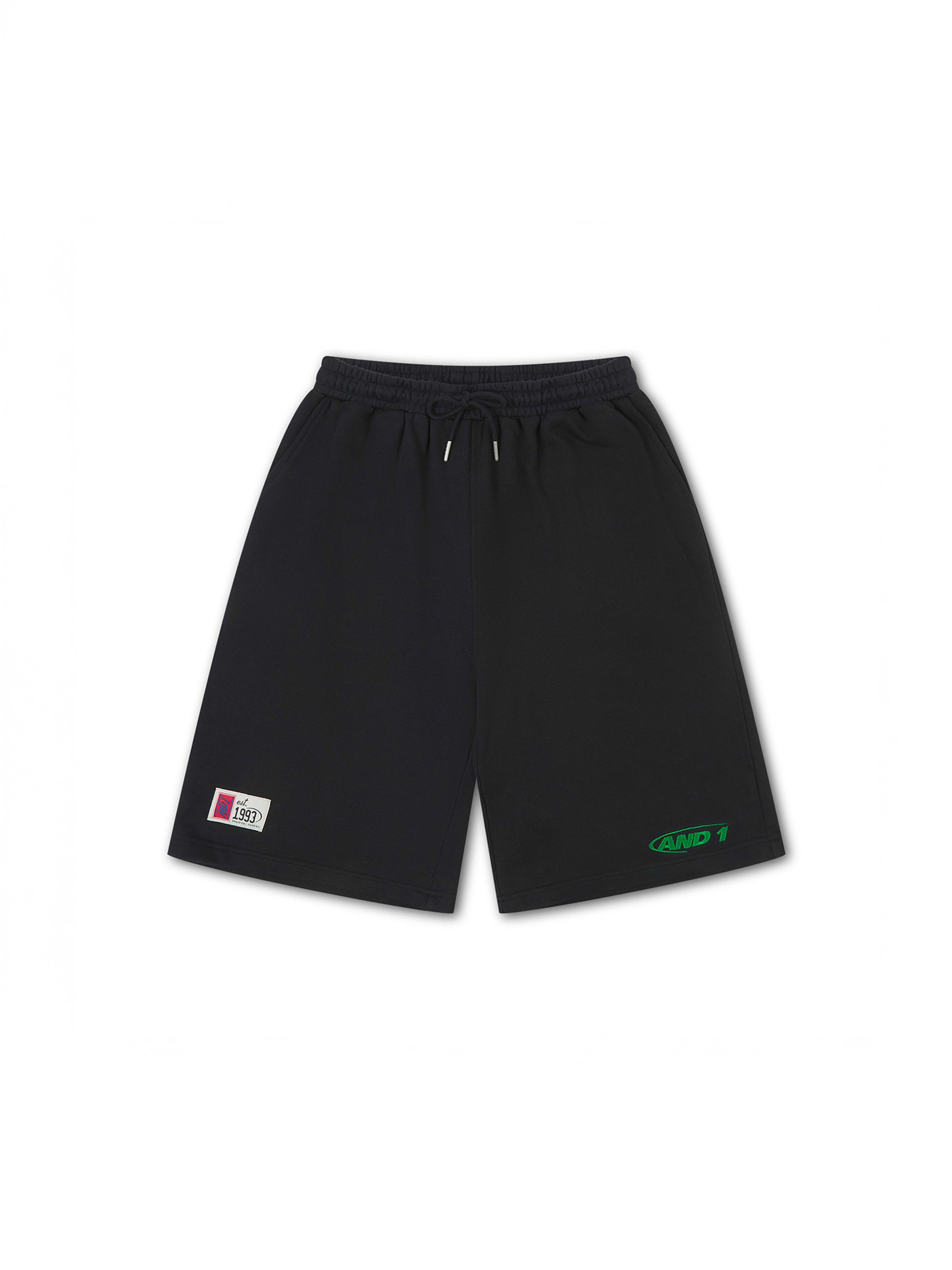 Regular Pantaloni de la AND1 pe negru: față