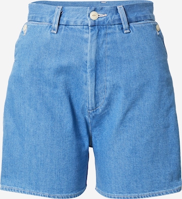Pantaloni de la Levi's Made & Crafted pe albastru: față