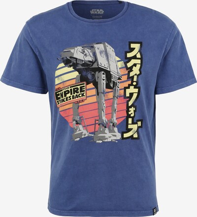 Recovered T-Shirt in blau, Produktansicht