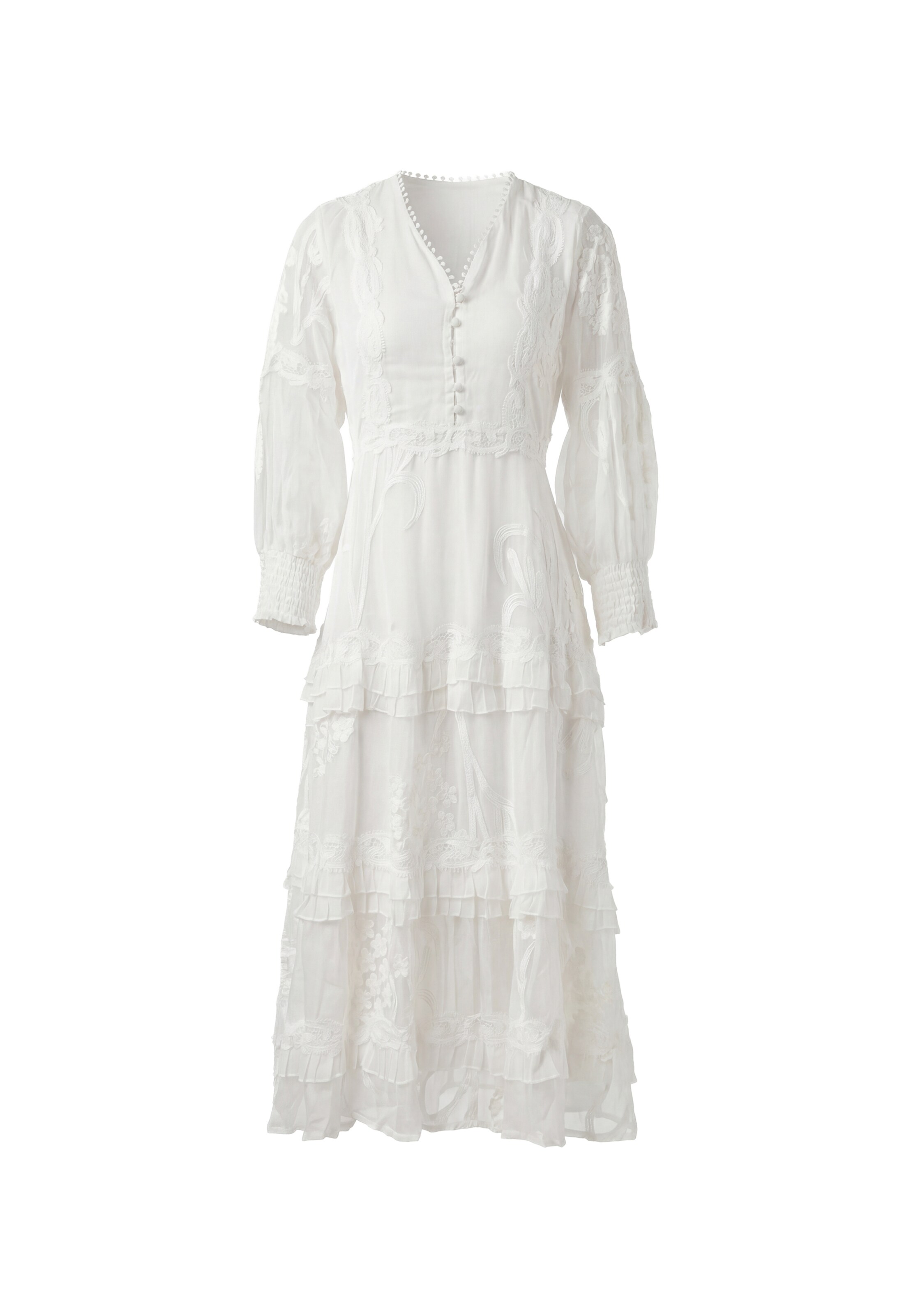 IZIA Vestido em 42 em branco, Vista do artigo
