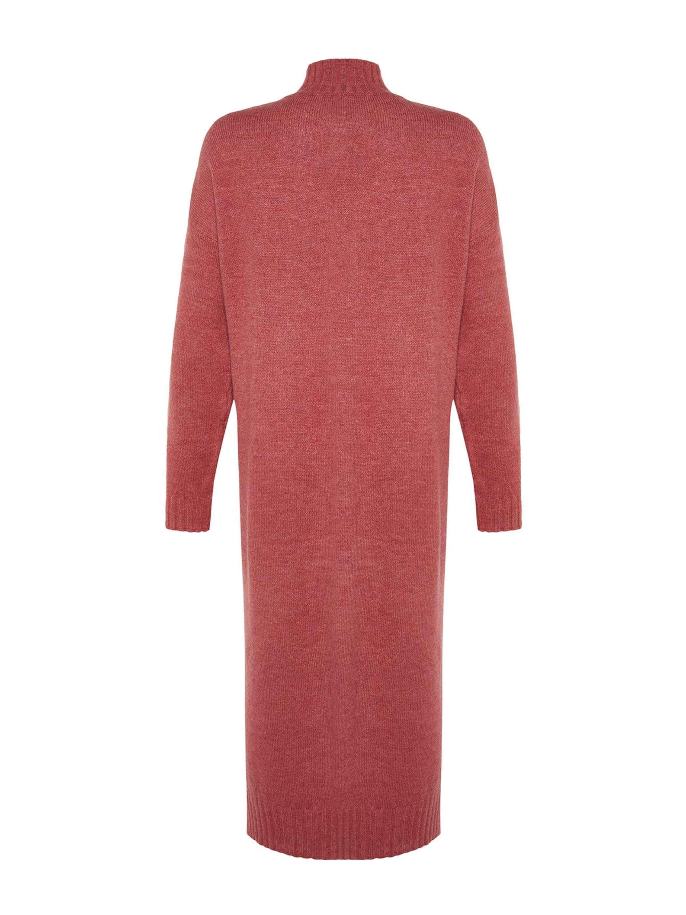 Trendyol Neulemekko värissä vaaleanpunainen