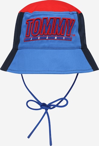 Tommy Jeans - Sombrero 'Heritage Stadium' en azul: frente