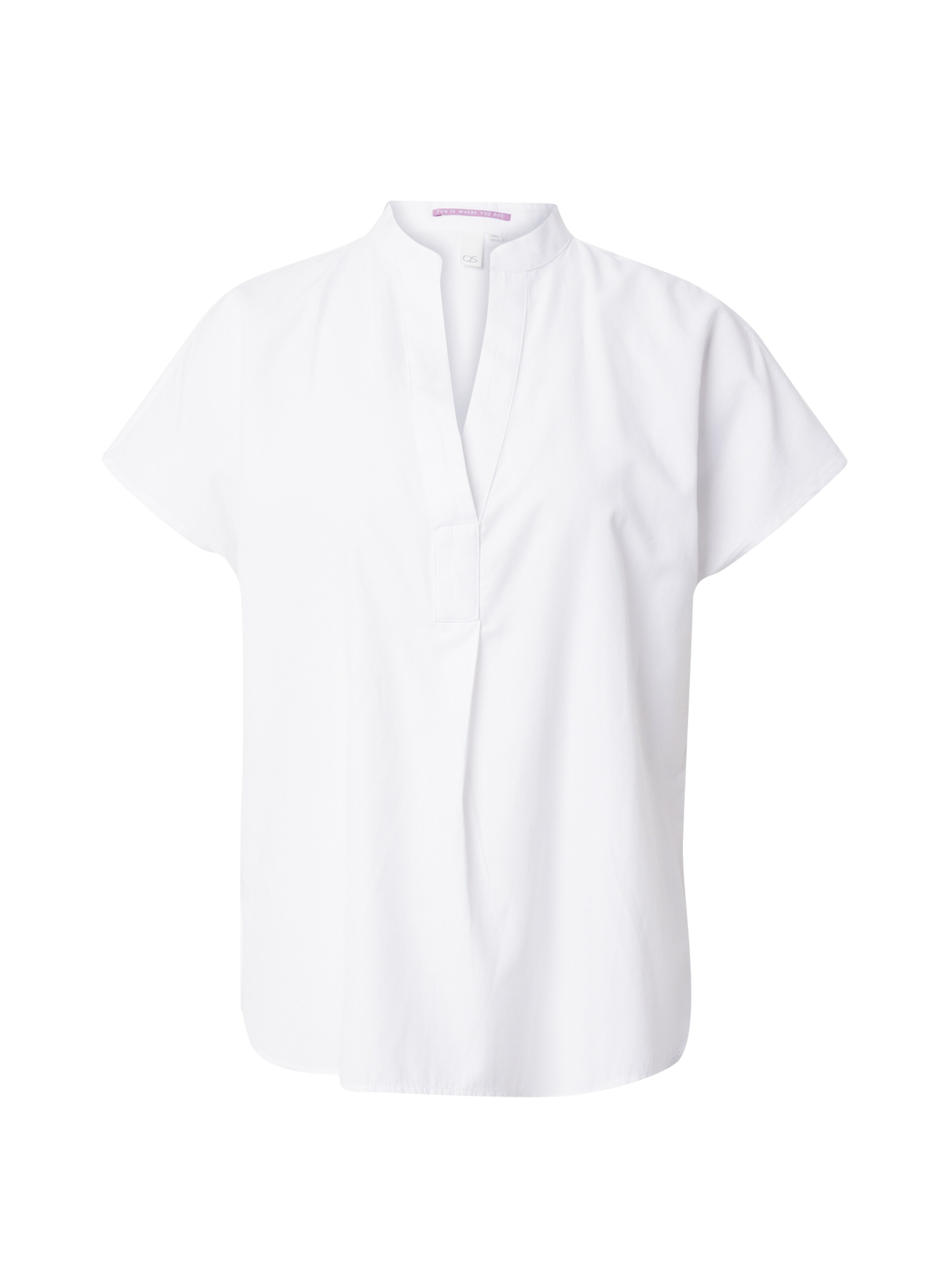 QS Bluse in Weiß: Vorderseite