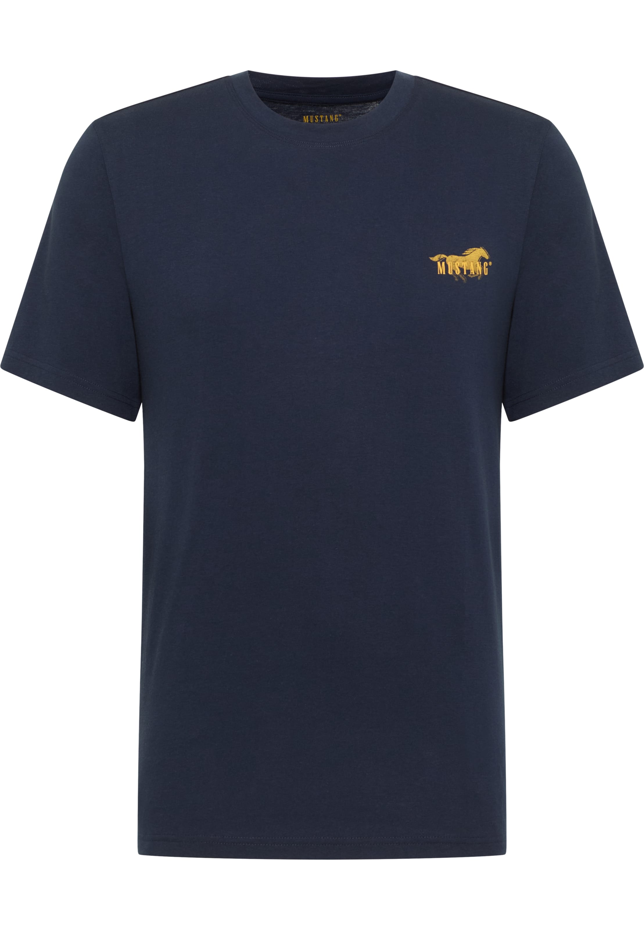 MUSTANG T-Shirt 'Austin' in Blau: Vorderseite