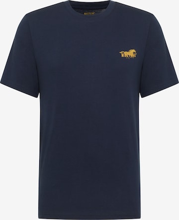 MUSTANG T-Shirt 'Austin' in Blau: Vorderseite