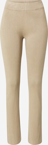 MSCH COPENHAGEN Slimfit Bukser i beige: forside