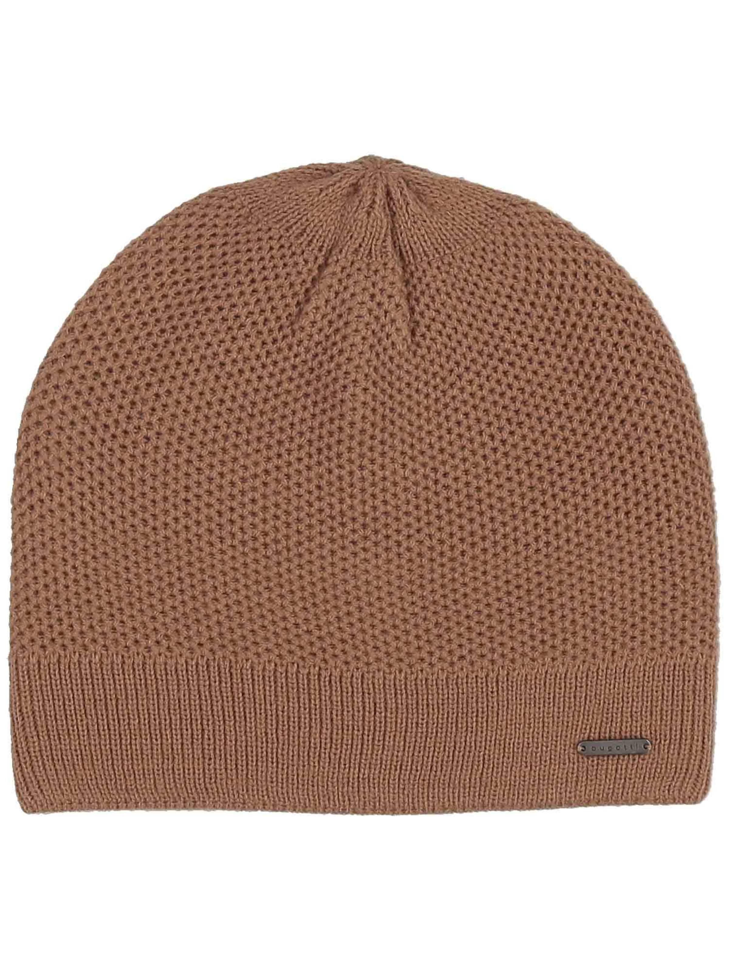 bugatti Beanie in Brown: front