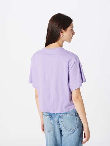 T-shirt UNITED COLORS OF BENETTON en violet