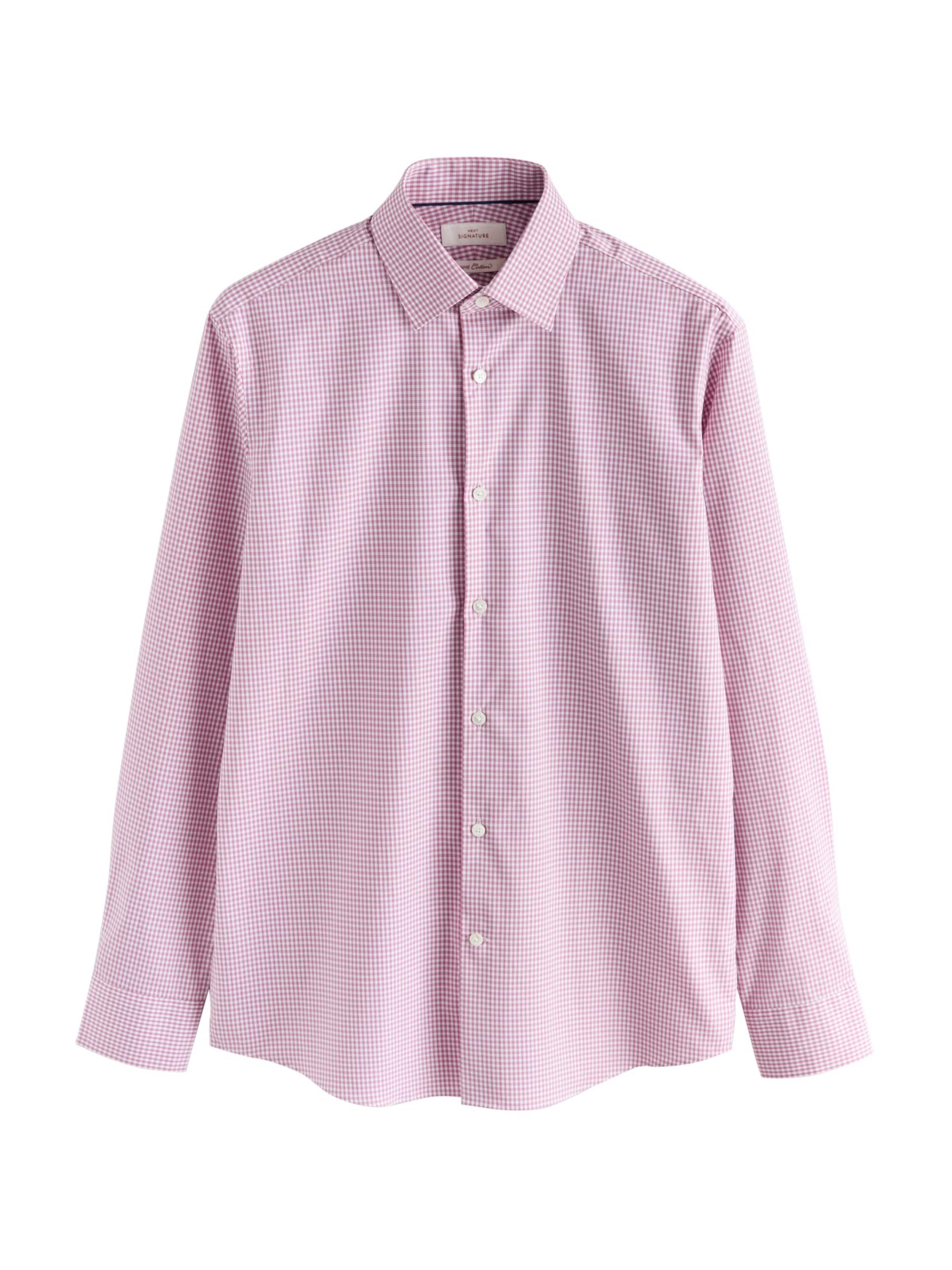 Coupe regular Chemise Next en violet : devant
