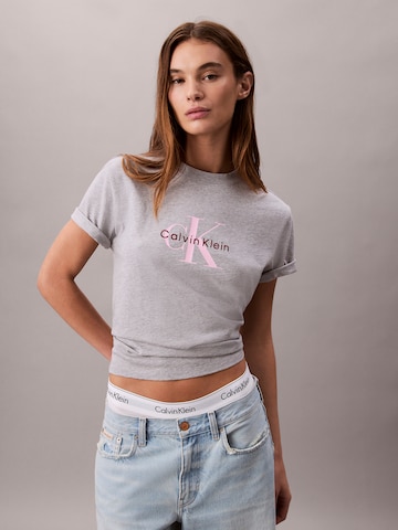 Tricou 'CLSSC' de la Calvin Klein Jeans pe gri: față