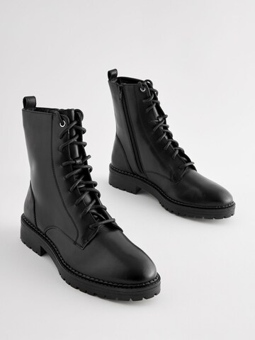 Bottines à lacets 'Signature Comfort®' Next en noir