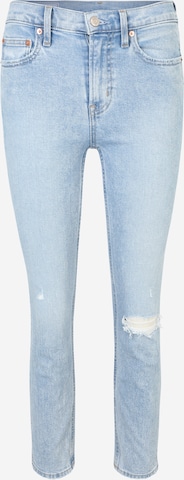 GAP Slimfit Jeans in Blauw: voorkant
