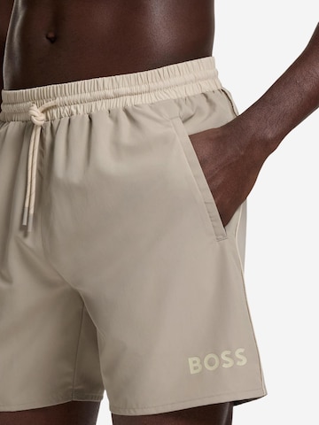 Pantaloncini da bagno 'Starfish 10259586 01 50514429' di BOSS in beige