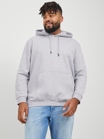 Sweat-shirt 'Bradley' Jack & Jones Plus en gris : devant