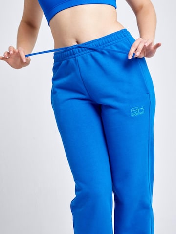 SPORTKIND Loosefit Sporthose 'Jogging Pants'‌‌‌‌‌‌ in Blau