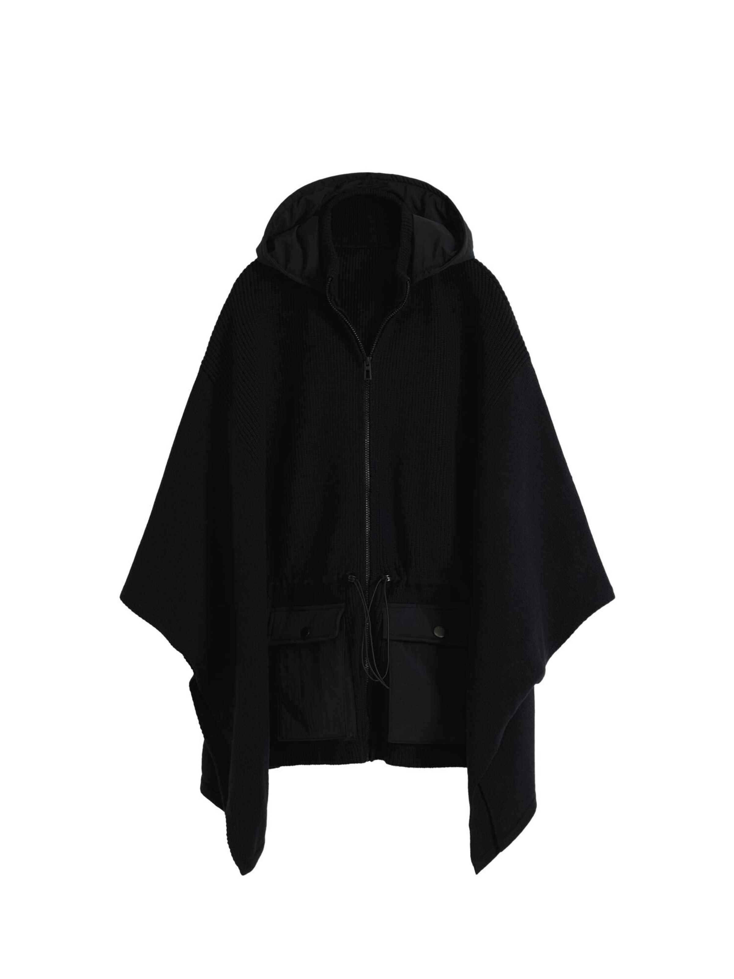 Desigual Pláštěnka – černá: přední strana