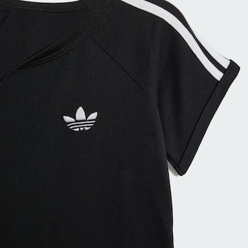 ADIDAS ORIGINALS Μπλουζάκι '3 STRIPE' σε μαύρο