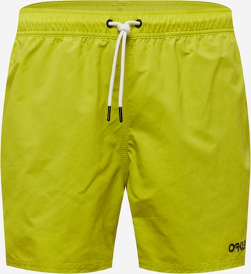 OAKLEY Пляжные шорты 'ALL DAY' в Желтый: спереди