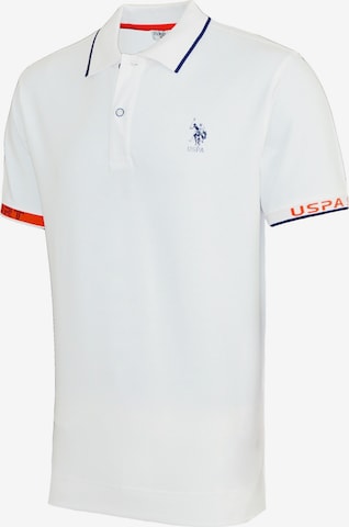 U.S. POLO ASSN. Shirt 'CAAD' in Wit