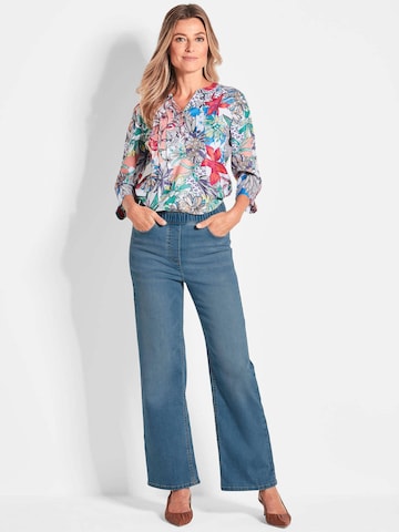 Goldner Wide leg Jeans 'VERA' in Blauw