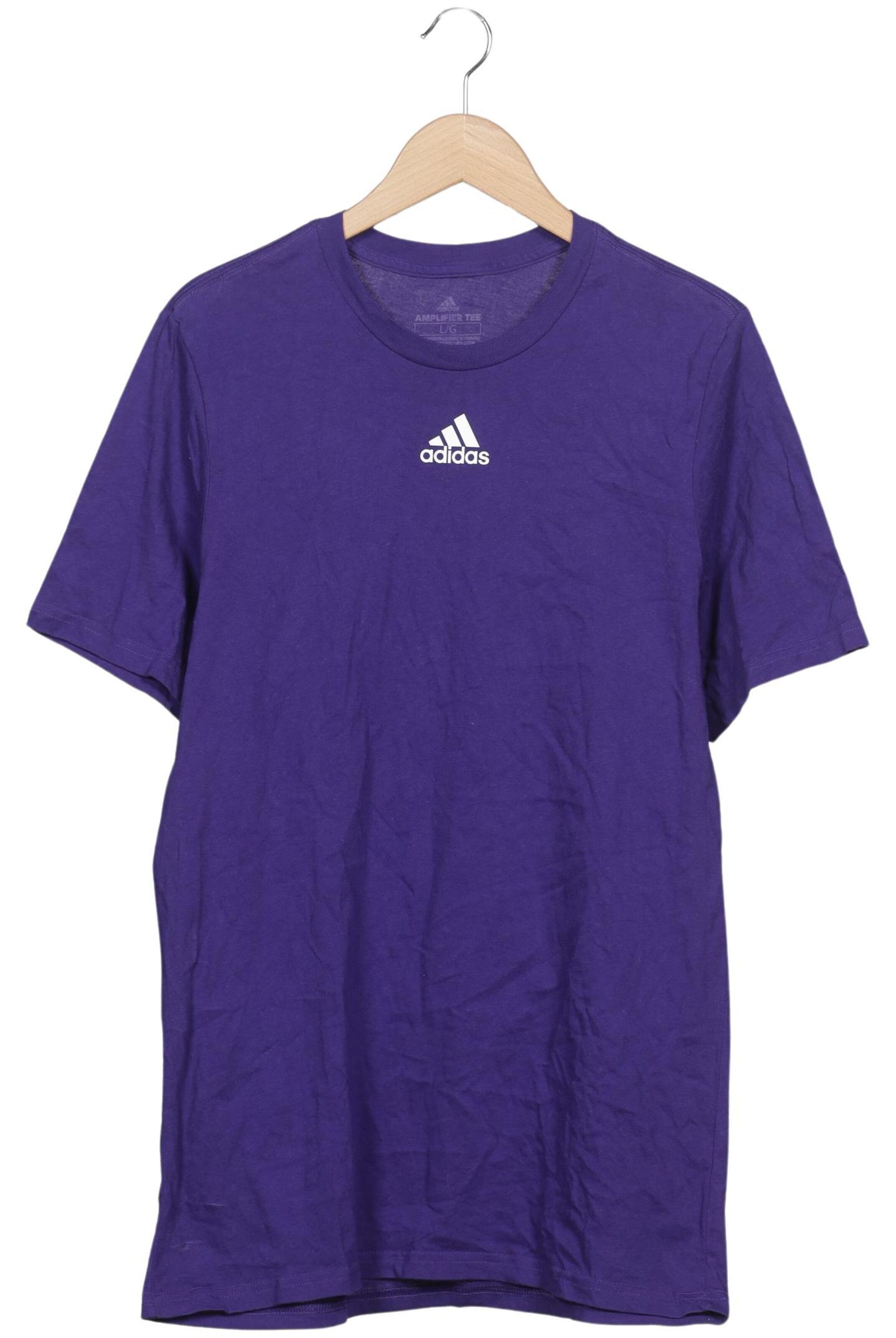 ADIDAS PERFORMANCE Shirt in L in Purple: front