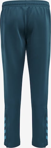 Coupe slim Pantalon de sport Hummel en bleu